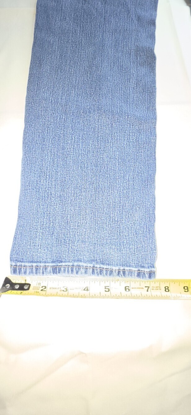 Levi's Denizen Women's Straight Slim Jeans Blue Size 6M (28x32) Stretch Sku 188 - Picture 4 of 4